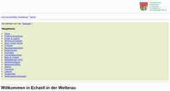Desktop Screenshot of barrierefrei.echzell.de